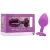 OUCH! DIAMOND BUTT PLUG - LARGE - MAUVE