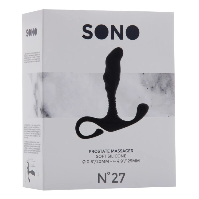 N027 PROSTATE MASSAGER BLACK SONO 4 N027 PROSTATE MASSAGER BLACK SONO – Image 2