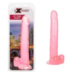 SEXWORLD - DILDO 12'' TRANSPARENT -Vibrateurs boutique sw 0025 04 295 scaled 1