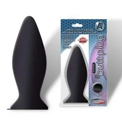 SYNERGY-BUTT PLUG-LARGE-NOIR