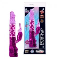 SYNERGY-SQUIRMY RABBIT VIBE GEL-MAUVE