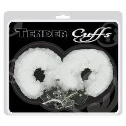 TENDER CUFFS - MENOTTE EN FOURRURE -BLANCHE