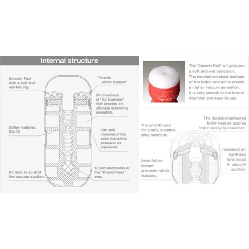 TENGA - AIR CUSHION CUP 3 TENGA - AIR CUSHION CUP