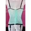 CORSET TURQUOISE ET NOIR -Vibrateurs boutique thumbnail image2 1