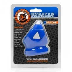 OXBALLS- TRI SQUEEZE-BLEU -Vibrateurs boutique tri4