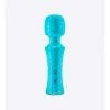 FEMME FUNN - ULTRA WAND MINI - TRUQUOISE 1 FEMME FUNN - ULTRA WAND MINI - TRUQUOISE -Vibrateurs boutique ultra wand mini wand vibrator turquoise main image