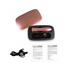 FEMMEFUNN-BOUGIE BULLET -ROSE -Vibrateurs boutique unboxed bougie rose 3 1 1 1