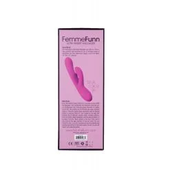 FEMMEFUNN- ULTRA RABBIT MASSAGER- ROSE -Vibrateurs boutique urr3