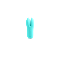 VEDO - KITTI RECHARGEABLE DUAL VIBE - TURQUOISE