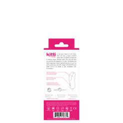VEDO - KITTI RECHARGEABLE DUAL VIBE - ROSE -Vibrateurs boutique vi f0909 kitti foxypink back 2048x2048