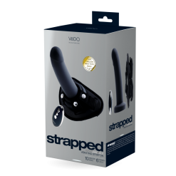 VEDO - STRAPPED RECHAREGEABLE VIBRATING STAP-ON - NOIR -Vibrateurs boutique vi s0708 strapped justblack perspective 519ff81a ddf6 479c 844b ccd3ee8150b4 2048x2048