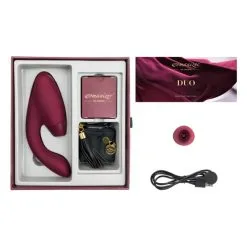 WOMANIZER DUO - BORDEAUX -Vibrateurs boutique wz07ci9600 4